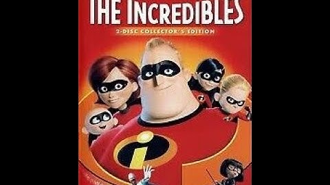 Thumbnail of Opening to The Incredibles UK DVD (2005)