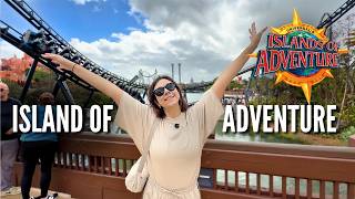 ISLANDS OF ADVENTURE COMPLETO: VelociCoaster, Hagrid e o Trem de Hogwarts! 🦖⚡