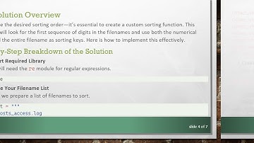 How to Sort glob.glob Results Containing Numbers in Python