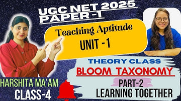 🎯BLOOM TAXONOMY (PART-2): UGC NET Paper-1 ✅#ugcnetteachingaptitude    #ugcnetpaper1 #ugcnet2025