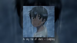 A sky full of stars - Coldplay (Speed Up) Resimi