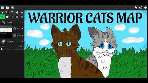 WARRIOR CATS DARK FOREST MAP THUMBNAIL!