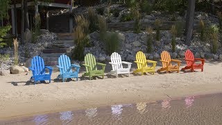 POLYWOOD® Classic Folding Adirondack - AD5030 Vibrant Lineup