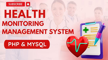 Health Monitoring Management System Using PHP and MySQL
