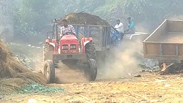 Mahindra Arjun tractor 555 sonalika tractor loader machine and JCB 3DX Plus ki video