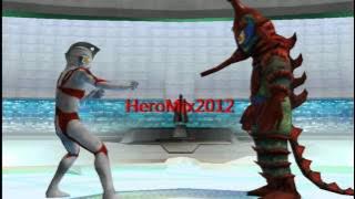 Ultraman FE0 - All special moves of Ultraman