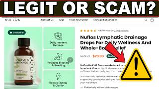 Nuflos Lymphatic Drainage Drops Reviews - Is It Work Or A Scam