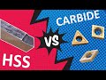 Hss vs carbide  tooling for the mini lathe