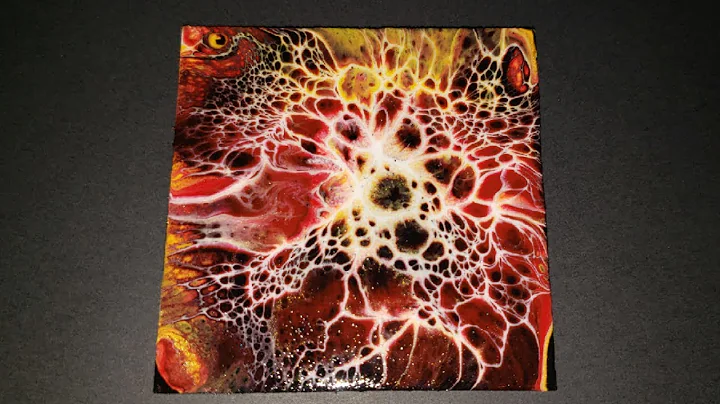 Paint & Floetrol Only Bloom Technique / Acrylic Pouring Easy Blooms, must see 😯😯😯