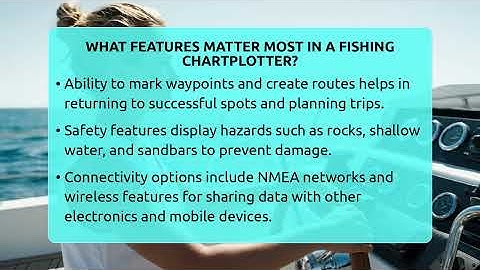 What Features Matter Most In A Fishing Chartplotter? - Boat Life Masters