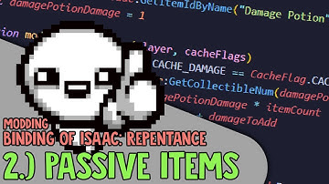 2. Passive Items & Callbacks | Binding of Isaac Repentance Modding Tutorial