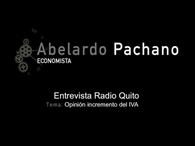 Incremento del IVA - Radio quito