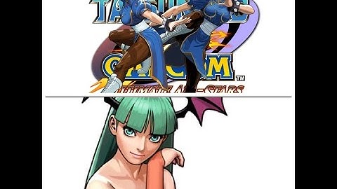 Tatsunoko VS Capcom Ultimate All Stars Arcade Chun Li Morrigan