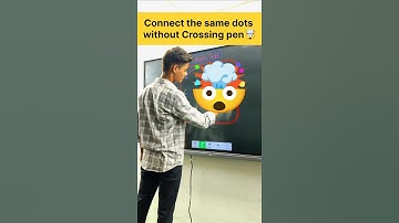 Connect the same dots without crossing lines #shorts #youtubeshorts #danishsir