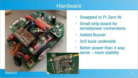 UKMARS Monthly - August 2021 - Raspberry Pi Zero Controls a UKMARSBOT