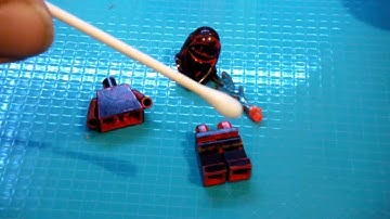 How to get permanent marker off Lego parts and minifigures