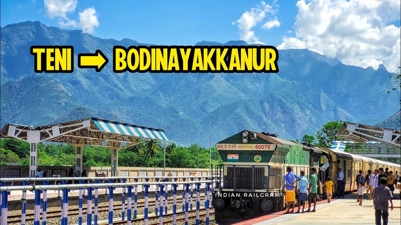 teni-to-bodinayakanur-train-journey-youtube