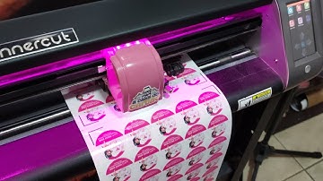 FAZENDO ADESIVOS NA PLOTTER DE RECORTE BANNERCUT CAMPRO LIGHT 60CM