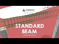 Standard Beam Rebar Lapping and Spacing.