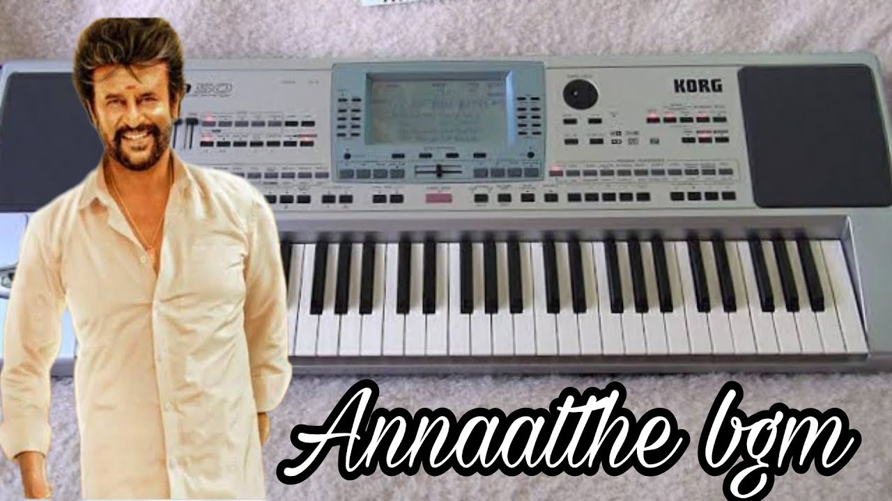 Annaatthe ( Title motion poster BGM in keyboard) || GOLD LAND MUSIC|