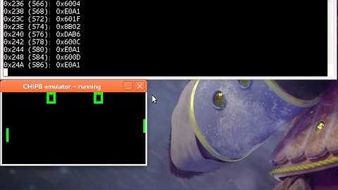 CHIP8 emulator written in C