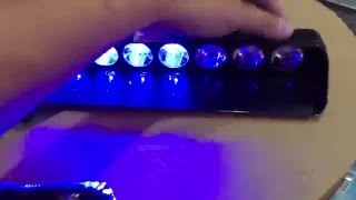 LAMPU STROBO DASHBOARD 8 MATA LED COLOK LIGHTER I strobo