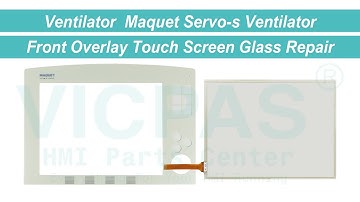 Maquet Servo-s Ventilator Overlay Touch Repair Kit