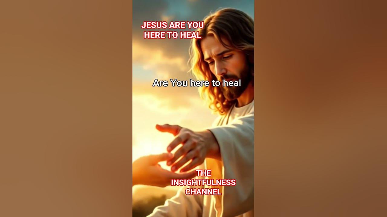 JESUS ARE YOU HERE TO HEAL #jesus #worship song #healing song #god cares #GOD blessing #surrender