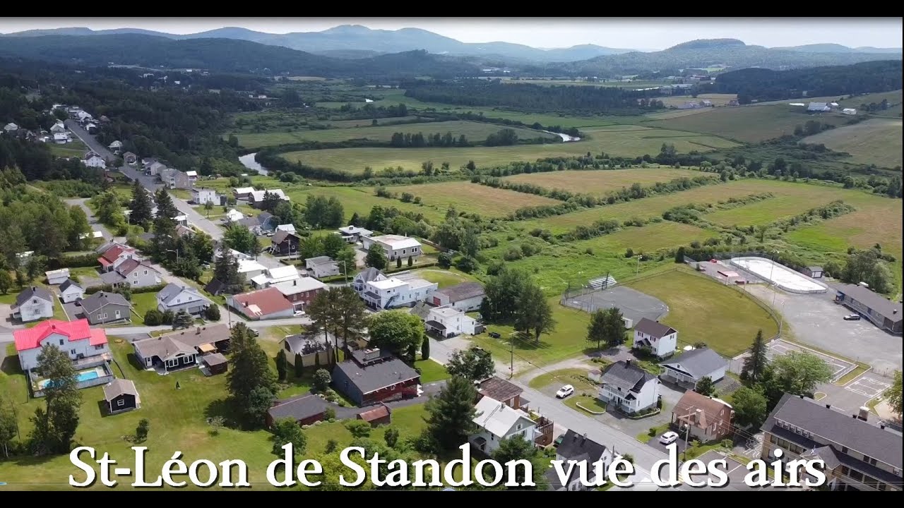 St Léon de Standon vue des airs(Hier@Aujourd`hui)