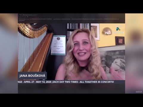 WELCOME WORDS of Jana Bouskova - OPENING - The 1st Worldwide Online Harp Congress - The Harp Channel