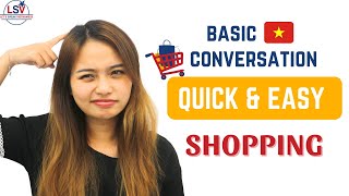 #Useful Phrases for Shopping at the market in Vietnam | QUICK & BASIC VIETNAMESE CONVERSATION