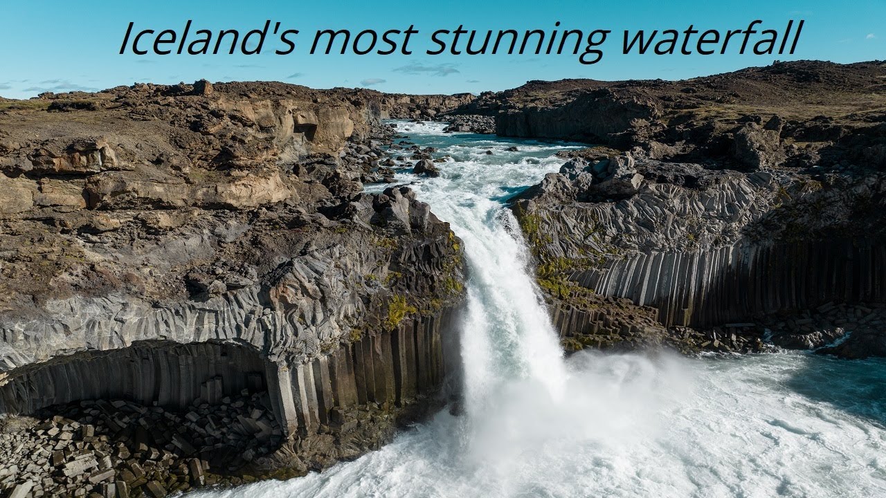 Aldeyjarfoss - Iceland's most unique waterfall — Aldeyjarfoss, Iceland — video poster
