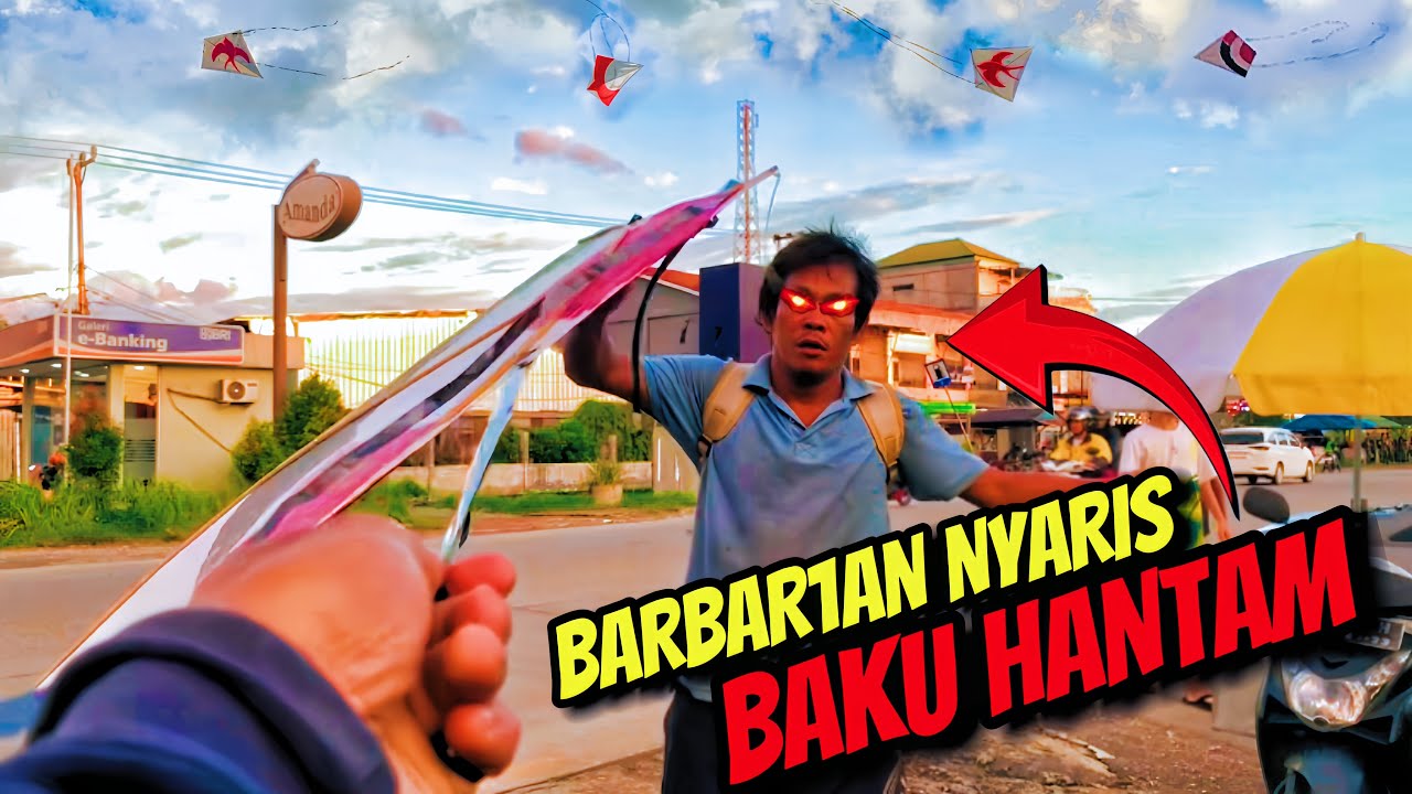 BARBAR1AN HAMPIR BAKU HANTAM DENGAN PENGEJAR LAYANGAN SATU INI‼️