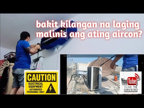 bakit kilangang palaging malinis ang ating aircon?