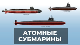 картинка: Эволюция Атомных Подводных Лодок. Часть 1