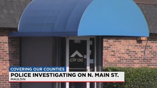 Mauldin Police investigate a scene on N. Main Street
