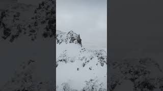 Climbing Kirkjufell In Iceland In Snow Icelands Most Iconic Mountain