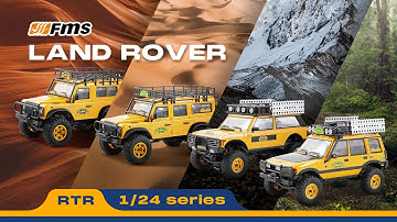 🚗FMS 1:24 FCX24M Land Rover Camel Trophy Edition - Land Rover Family