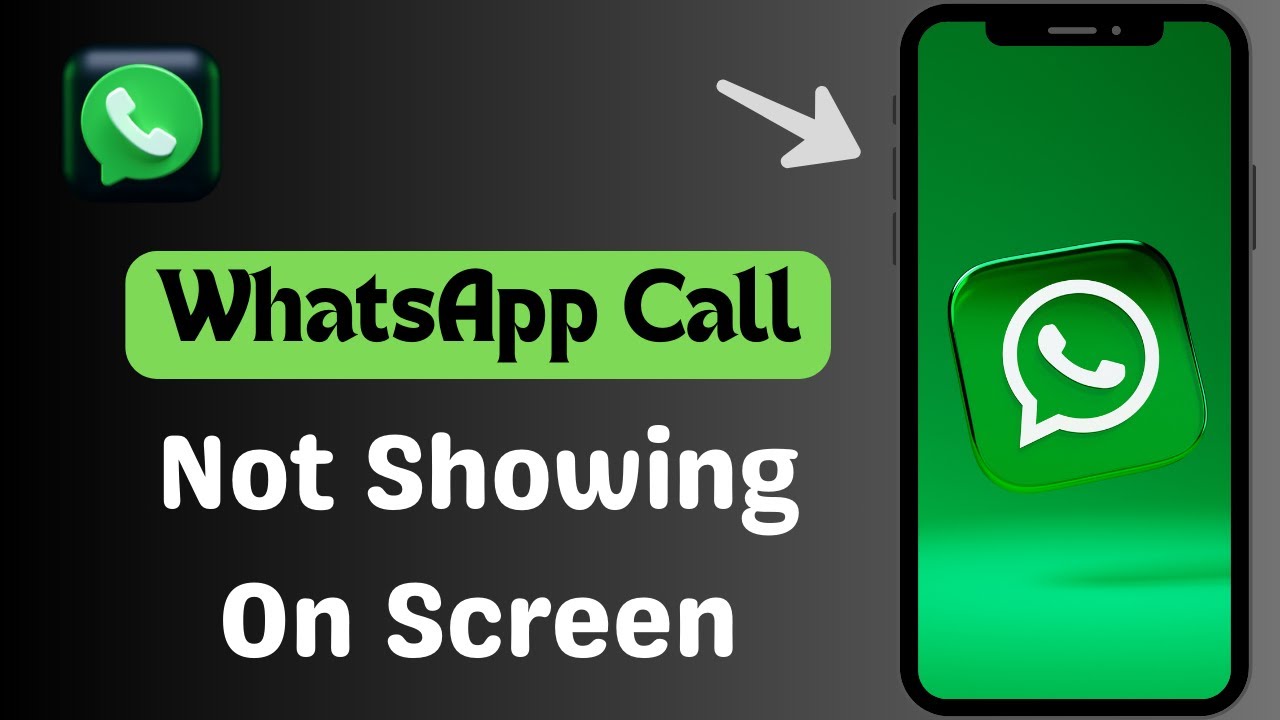 How To Fix WhatsApp Calls Not Showing On Screen iPhone iOS 17 - YouTube