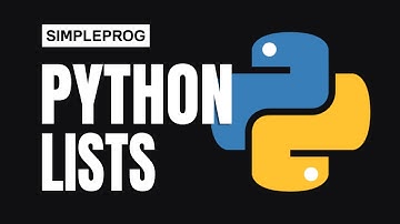 Python Course For Beginners # 11 | Python Lists & List Slicing | Urdu/Hindi | Simpleprog