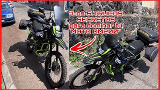 ¡Los 5 Trucos Secretos para Dominar tu Moto DM200! 🏍️💨