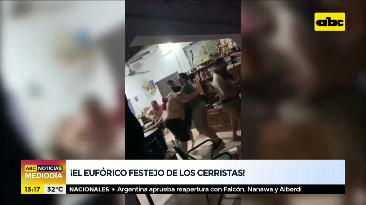 ¡El eufórico festejo de los hinchas cerristas!