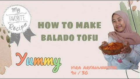 How to Make Balado Tofu