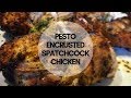 Pesto encrusted spatchcock chicken  foodie friday with eric scott