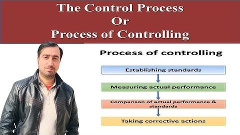 The Control Process or Process of Controlling