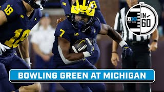 Bowling Green at Michigan | Sept. 16, 2023 | B1G Football in 60