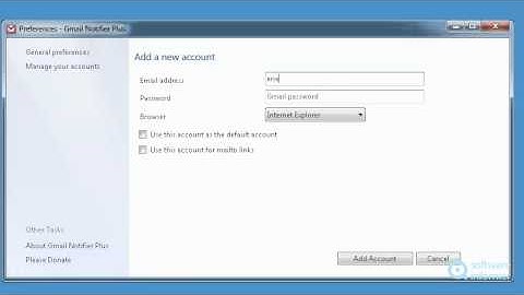 Working with Gmail Notifier Plus