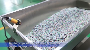 4 head linear weigher for rice , beans, sugar, salt packing