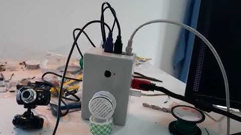 กล้องวงจรปิด ตรวจจับคนแปลกหน้า RaspberryPi