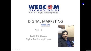 Digital Marketing Tutorial Live Project Part 2 by Rohit Khosla